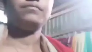 Today Exclusive- Desi Village Girl Showing Her Boobs And Pussy To Lover Part 5