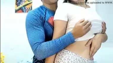 Suhana Watching porn with Best friend while no one in Home | Best Friend's Boobs pressing Adults Time Videos