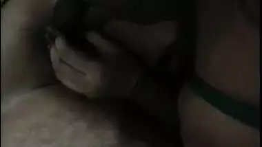 Horny bhabhi with a sexy big ass is satisfying her husband’s friend