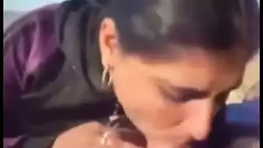 Bhabhi gives her spouse a worthy oral-stimulation and swallows his cum