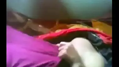 Desi home sex clip of young village girl with next door guy