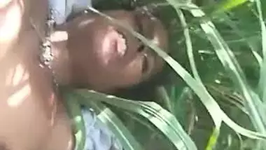 Horny Desi XXX girl have a jungle sex with a secret lover MMS