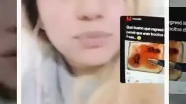 Very cute girl video call