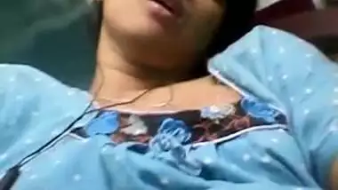 Desi whore puts hand in red panties and masturbates making XXX sounds