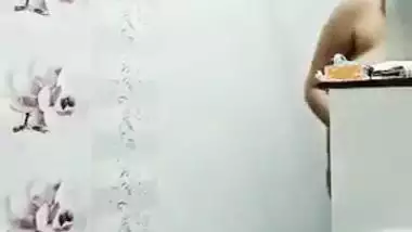 Swathi Naidu after bath