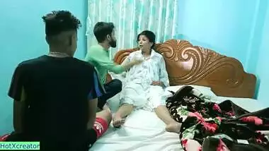 Indian wife shared with close friend! She was not ready for sex!