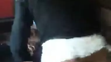 Desi Randi Fucked in Running Truck by One Friend & Other Friend Driving wid Audio