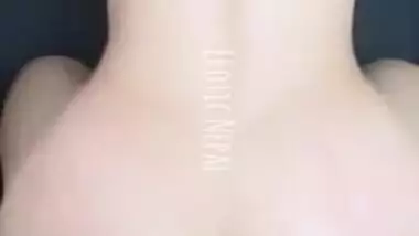 Horny Nepali Girl sucks my cock and let her fuck me from the back - Nepal Sex Tape