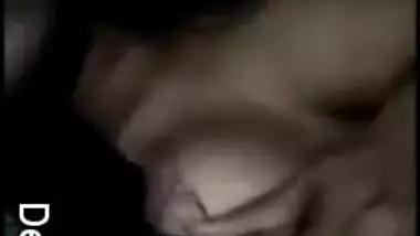 Loves Indian with amazing XXX melons takes them to light in sex show