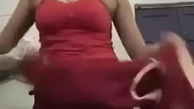 New Leak ]Desi Sexy Horny Girl Salwar Strip And Perfect Asshole Show