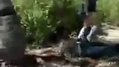 Tamil school girl fuck outdoor as real slut and caught on cam. Desi mms