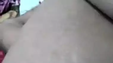 Desi XXX wife has hairy slit done by husband's penis and fingers MMS