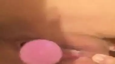 Alone Desi gal records solo XXX video where she plays with sex toys