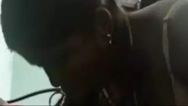 Beautiful aunty sex movie scene satisfying her bf with a good oral stimulation